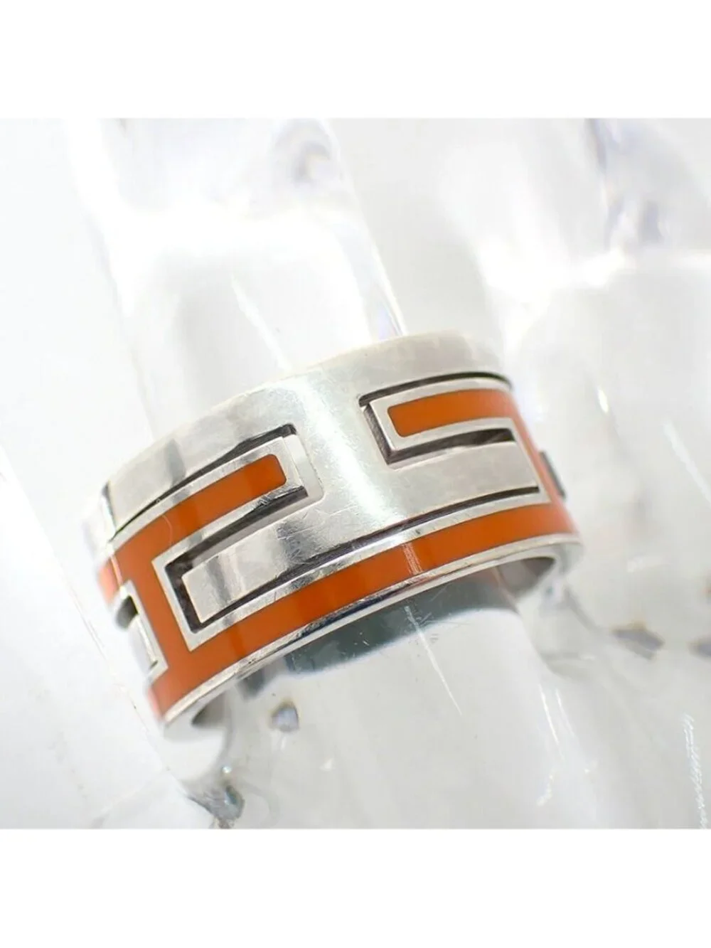 Hermes D'h Ring Silver